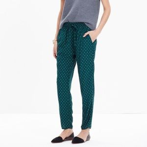 // madewell // printed drawstring trousers